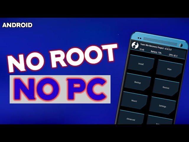 Install TWRP on Android Without PC? Here's How!