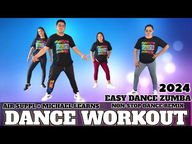 DANCE WORKOUT - NONSTOP DANCE REMIX | MEDLEY DANCE REMIX | easy Zumba dance | EASY ZUMBA |BEGINNERS