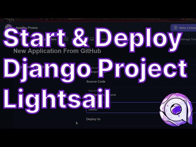 Start and Deploy Django Project on AWS Lightsail Tutorial with Appliku