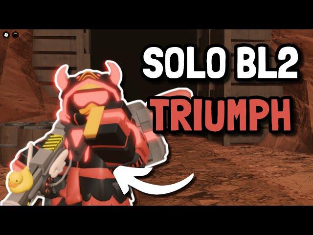 SOLO BADLANDS 2 TRIUMPH WITH BUFFED ACCELERATOR | Roblox Tower Defense Simulator TDS