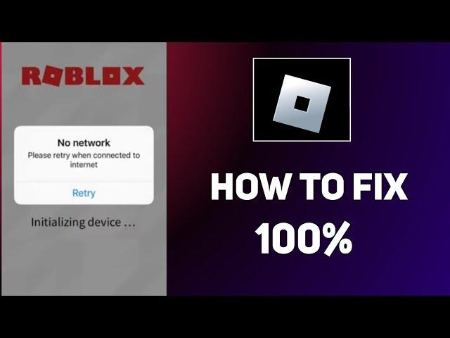 Roblox No Network & Internet Connection Error | Solve Roblox Error Network Request Failed