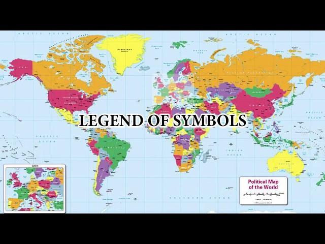 Geography - Maps - Legend of Symbols