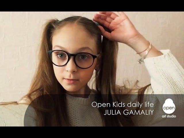 Open Kids daily life: week #2 -  Julia Gamaliy