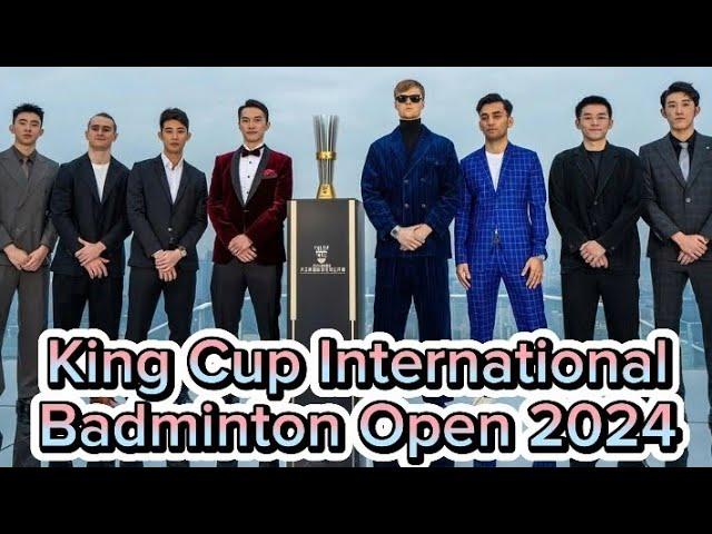 King Cup International Badminton Open 2024 Moment | 8 Pemain Tungga Putra Pilihan Siap beraksi