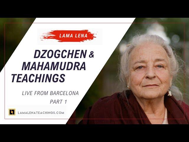 Recording of Live from Barcelona - Dzogchen & Mahamudra Teachings (Day 1)