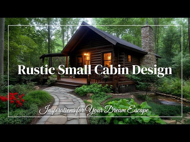 Rustic Small Cabin Design Inspirations for Your Dream Escape!