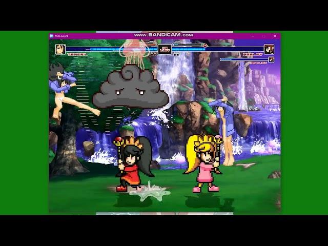 Tendril vs 2 Ashley : MUGEN REQUEST | MUGEN ALL STARS