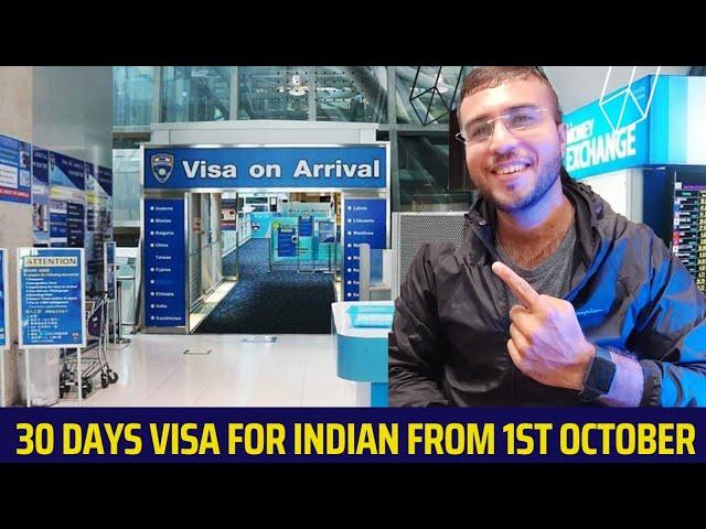 Wow thailand approved 30 Days visa on arrival for Indian | Thailand welcomes Indian tourist