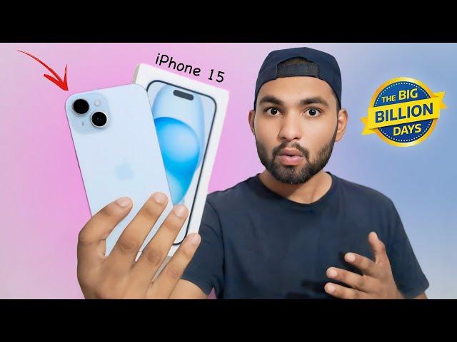 iPhone 15 Unboxing & Overview | Flipkart BBD SALE | Best iPhone |