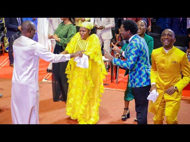 Dr Daneilla Paul Enenche Lights Up the Dance Floor at Glory Dome Thanksgiving with Gen John Enenche