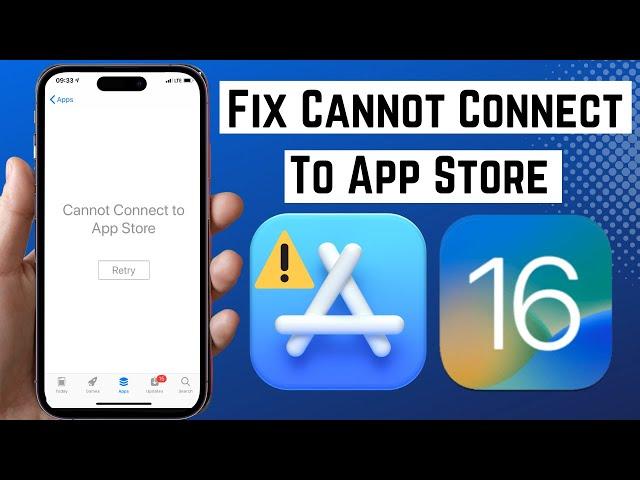 Fix "Cannot Connect to App Store" on iPhone/iPad in iOS 16 ( WORKING )