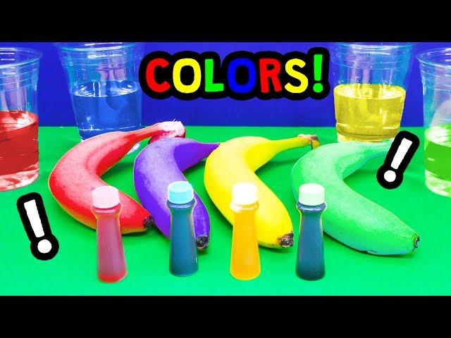 Fun Activity with Color Changing Bananas