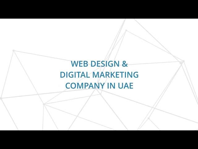 WEB DESIGN & DIGITAL MARKETING COMPANY IN UAE