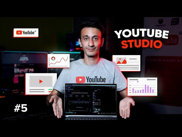 YOUTUBE STUDIYASI BILAN TANISHUV, UNDA NIMALAR BOR? (5-DARS) | YOUTUBE O'ZBEKISTON