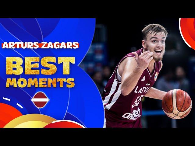 Artūrs Žagars  | Best Moments at FIBA Basketball World Cup 2023