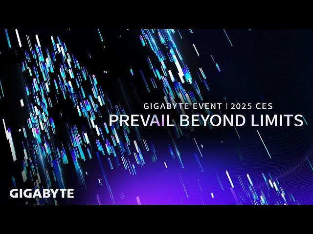 GIGABYTE EVENT - Prevail Beyond Limit at CES 2025