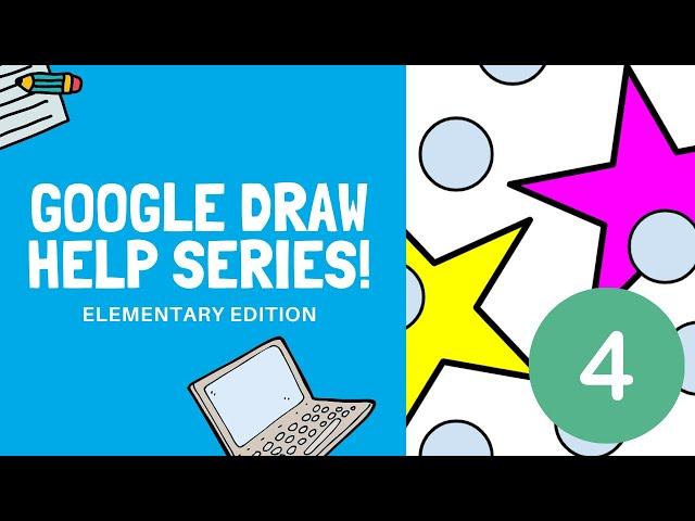 Google Slides + Draw: Elementary Edition | Help Series | Part 4: Shape Border Color and Thickness