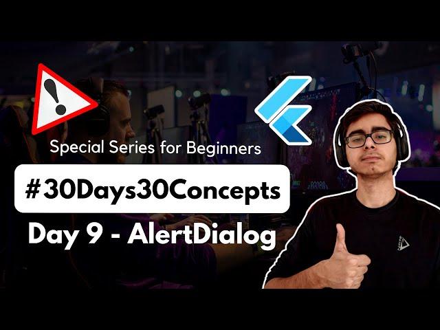 Alert Dialog in Flutter | 30DaysOfFlutter | Flutter Complete Crash Course | Flutter UI