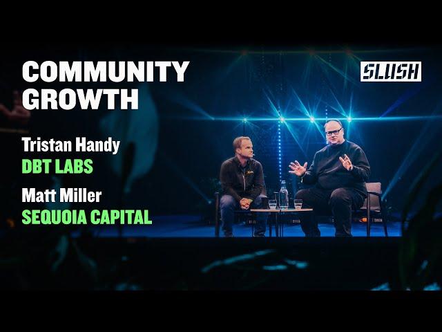 Leveraging Community for Product Growth | dbtLabs & Sequoia | Slush 2023