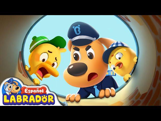 Sheriff Labrador - Tapa de Pozo Peligrosa 22 MIN de diversión | Videos para Niños | BabyBus Español