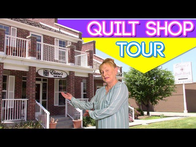 Quilt Shop Tour | The Sewing Room Channel