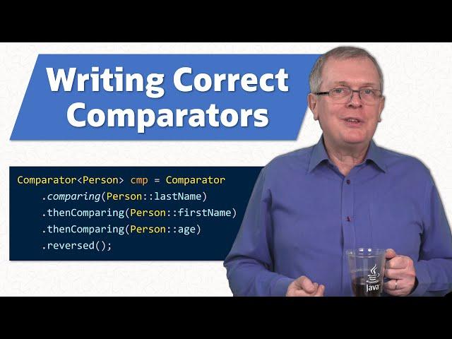 Write Efficient Bug-free and Simple Comparators in Java - JEP Café #17