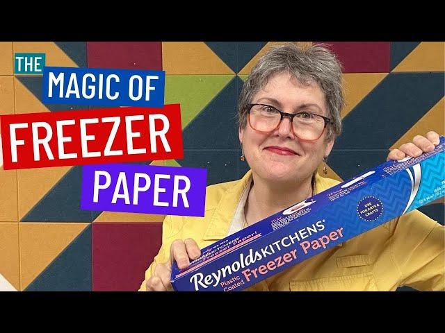 🪄  FREEZER PAPER MAGIC: 5 SEWING HACKS EVERY CRAFTER NEEDS TO KNOW!