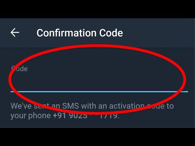 How To Fix Telegram X App Verification Code - Confirmation Code Not Receive Problem Android & Ios