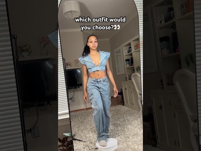 WHICH OUTFIT WOULD YOU CHOOSE? DENIM OUTFIT INSPO