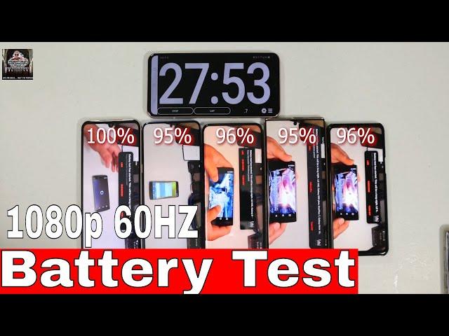 LG V60, Galaxy S20+, Galaxy Note 10+, Oneplus 7 Pro, LG G8 | Battery Test | SHOCKING RESULTS !!