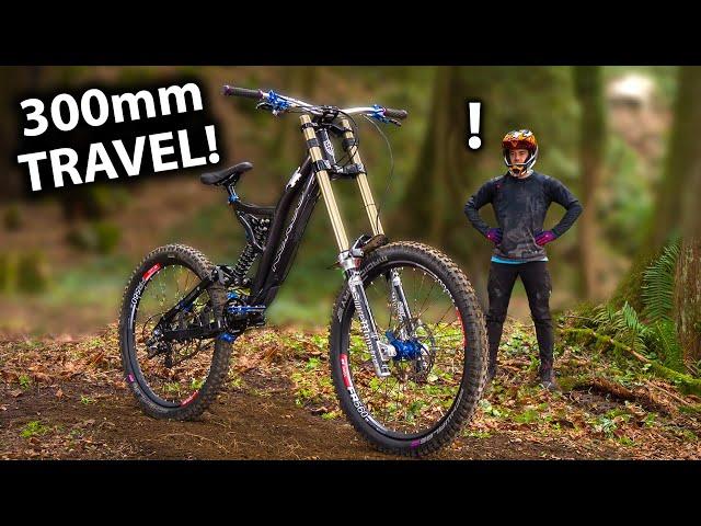 BEHOLD The BOOSTMONSTER! - World’s Greatest DH Bike!? With 300mm of travel!