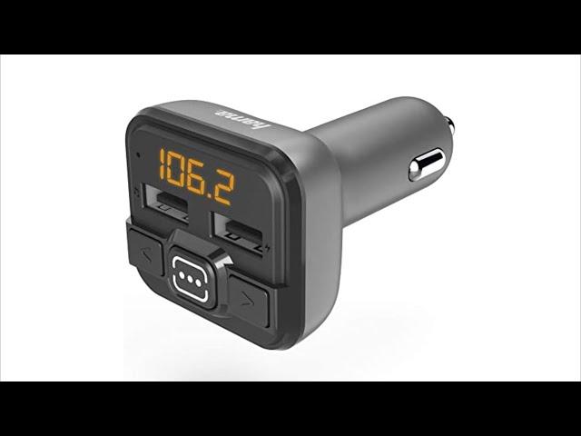 Bluetooth im Auto für 22€ nachrüsten | Hama Bluetooth FM Transmitter Unboxing + kurzer Test