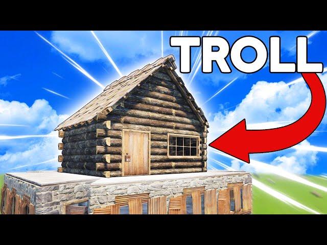 Living on a clans base - Admin Trolling