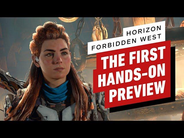 Horizon Forbidden West: The First Hands-On Preview