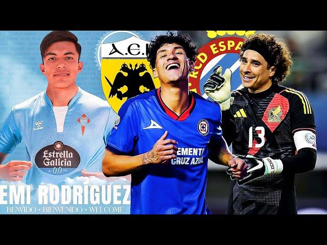 OFICIAL MEXICANO al CELTA | ¡¿OCHOA al ESPANYOL?! | 2 FICHAJES al AMERICA | ADIOS a ANTUNA