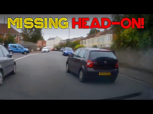 UNBELIEVABLE UK DASH CAMERAS | Overtake Into Oncoming Lane, Shitting Peugeot, Near Miss Head-ON #221