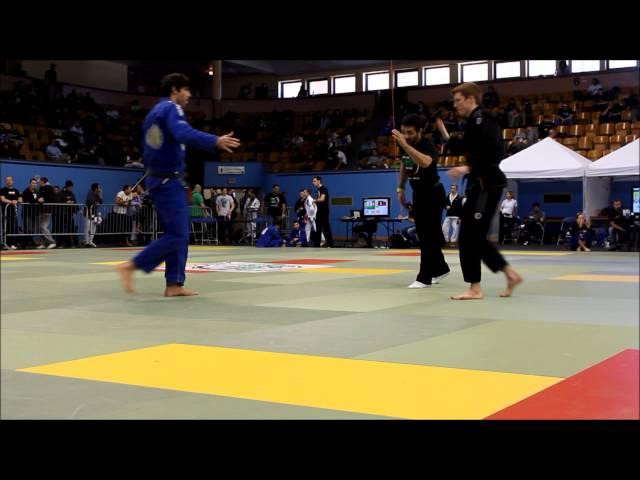 World Abu Dhabi Trials 2014 Montreal - Abraham Marte (Yamasaki) VS Tanner Rice (Rice Bros BJJ)