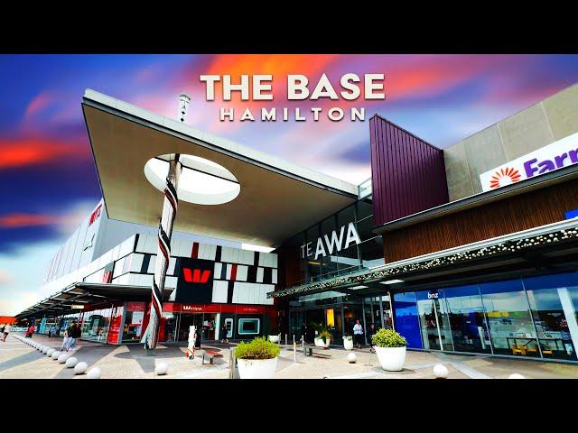 Driving to THE BASE | largest Shopping Mall in Hamilton | New Zealand | 4K