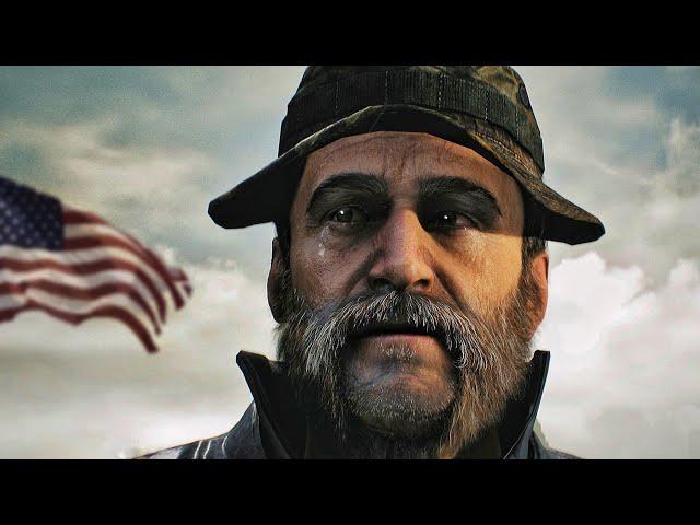 Captain Price Visits Ghost and Soap's Grave