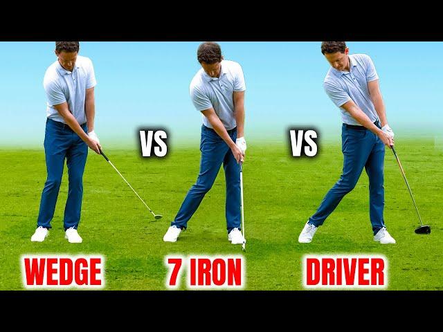 Short Game Swing vs Long Game Swing (The Huge Difference)