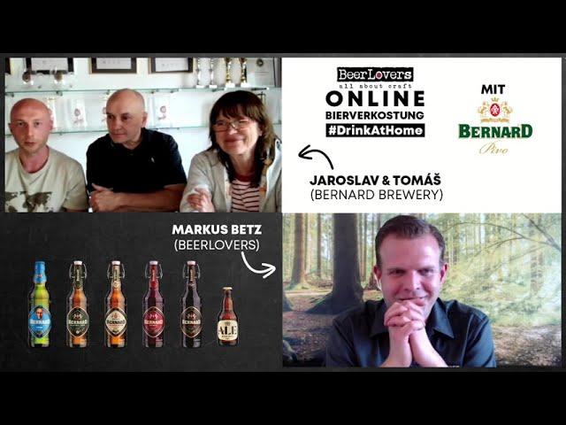 Online Bierverkostung #DrinkAtHome Bernard