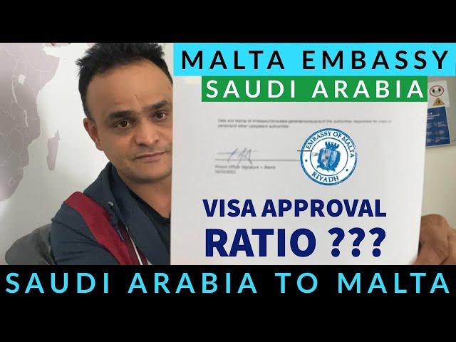 Saudi Arabia to Malta Visa Approval Ratio | Malta Work Permit From Saudi | Malta Free Work Permit