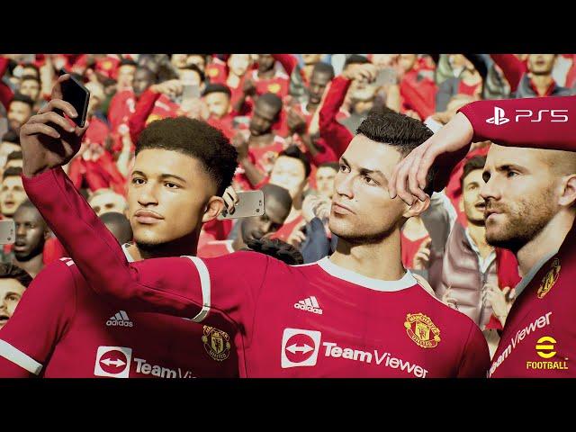 eFootball PES 2022 (Version 1.1.2) - Man United vs. Juventus - Full Match PS5 Gameplay | 4K