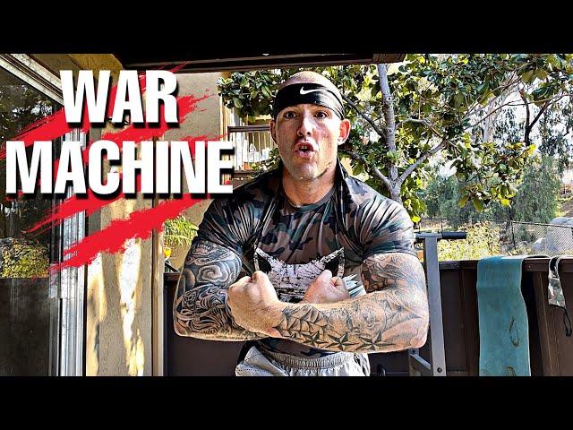 Fill your shirt out- Bodyweight Mass Building Routine (War Machine)