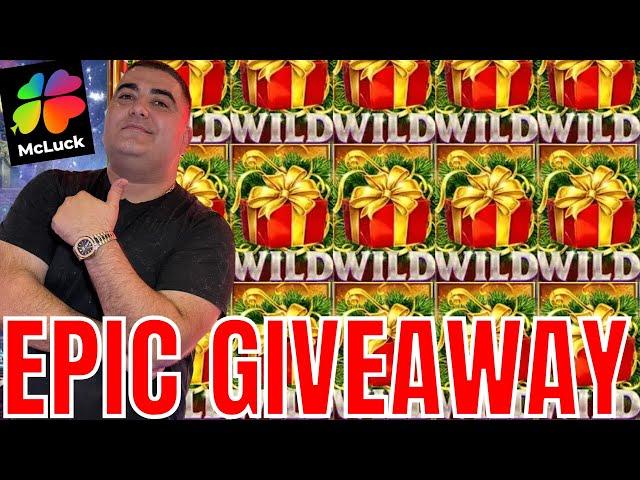 EPIC LIVE Slot Play & 4 Times GIVEAWAY At McLuck