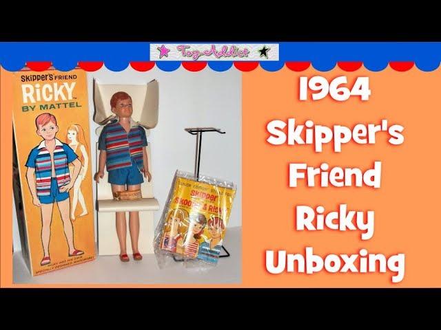 Vintage Barbie 1964 Skipper's Friend Ricky Unboxing ~ Toy-Addict