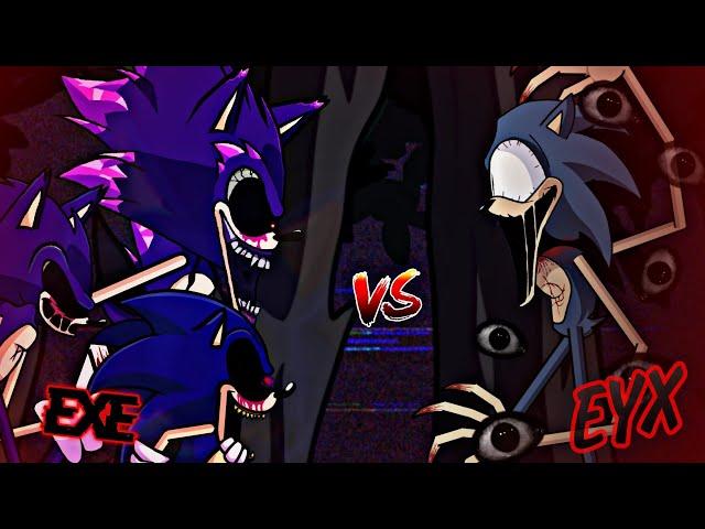 FNF Sonic.exe Vs Sonic.EYX Dc 2 Long animation