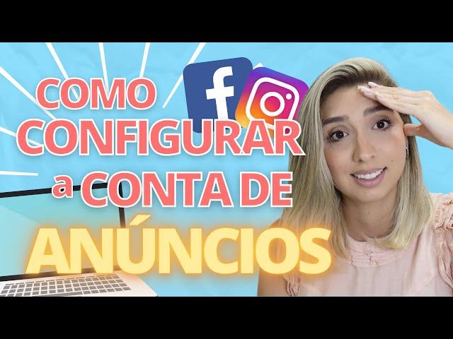 CONTA DE ANÚNCIOS FACEBOOK E INSTAGRAM