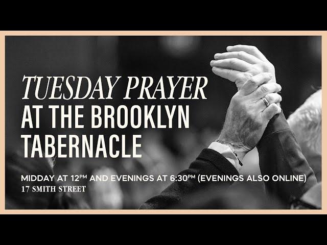 Tuesday Prayer Online | Message of Encouragement | Pastor Jim Cymbala | The Brooklyn Tabernacle