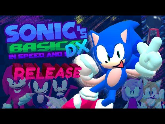 Sonic's Basics In Speed And Fast DX - Baldi's Basics Mod